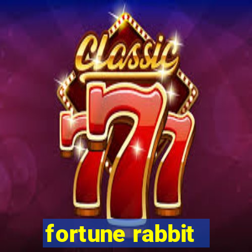 fortune rabbit - teste